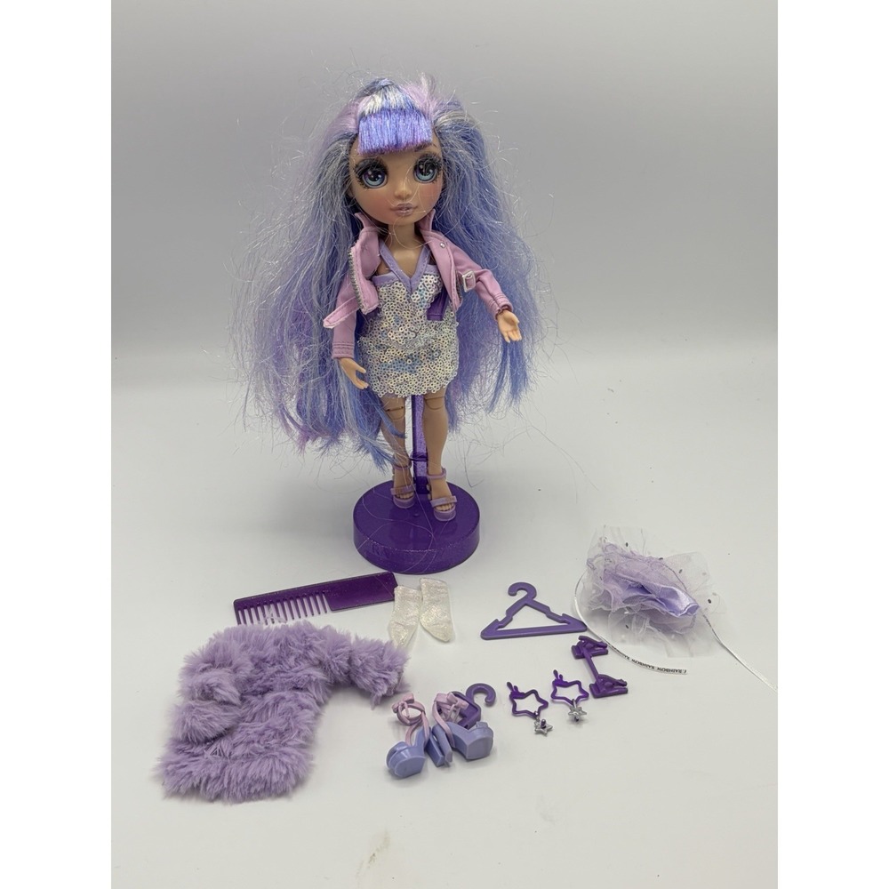 Rainbow High Fashion Doll Violet Willow Series 1 With Accessories MGA